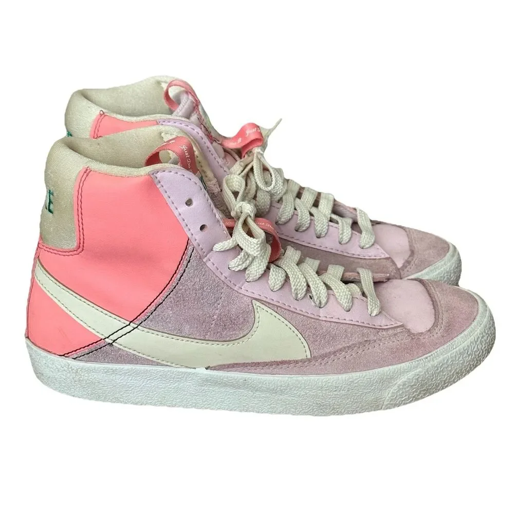 Nike Blazer Mid 77 SE Dance GS Pink Foam Coconut Milk Youth 5.5Y DQ0369-600